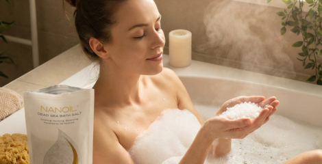 sól z morza martwego do kąpieli nanoil