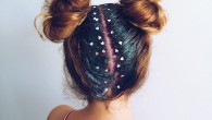 glitter hair